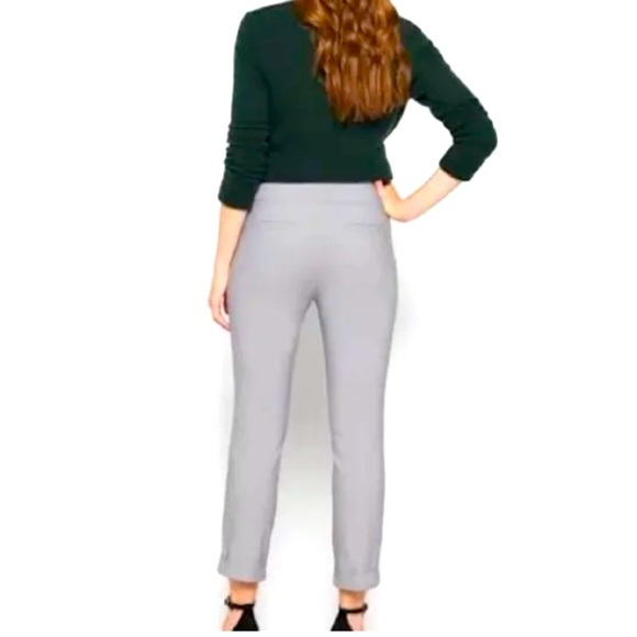 NWT Tribal Fia Cuffed Cropped Trouser in Silverr - Picture 2 of 12